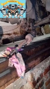 Замена заднего сальника коленвала Мазда 3 1.6 16 valve, со снятием АКПП