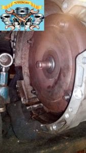 Замена заднего сальника коленвала Мазда 3 1.6 16 valve, со снятием АКПП