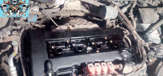 Замена прокладки клапанной крышки Mitsubishi Lancer 10 2,0