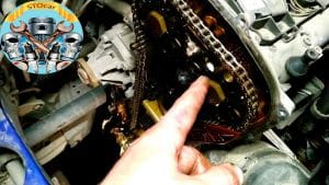 Замена цепи ГРМ Skoda Fabia 1.2 BZG