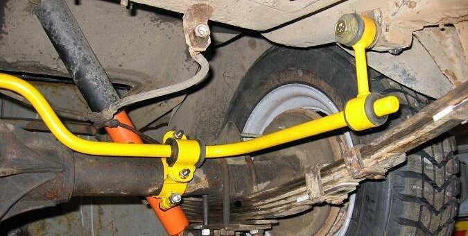 Задній стабілізатор поперечної стійкості