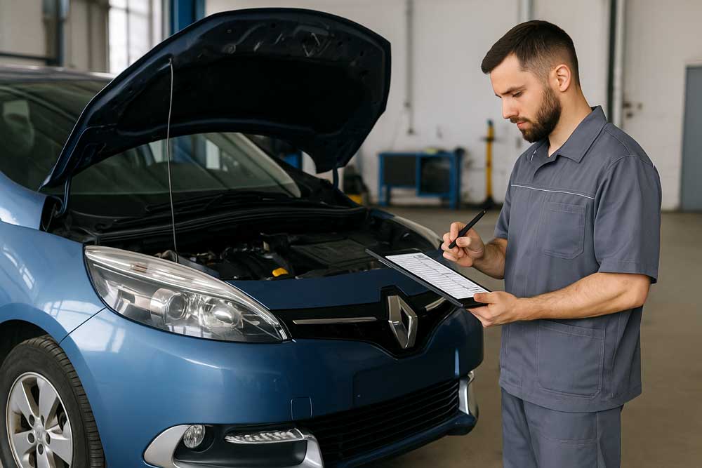 Обслуживание рено сценик 3