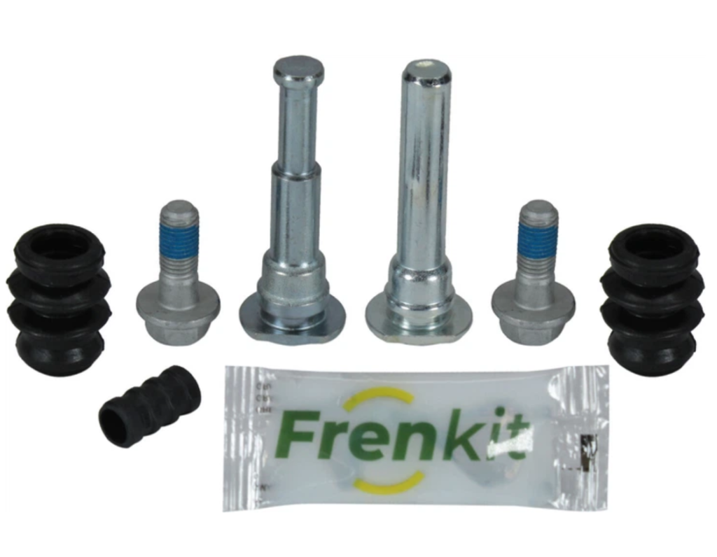 новый ремкомплект направляющих суппорта