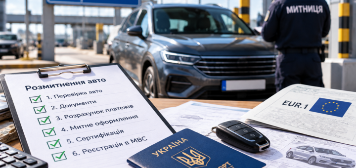 Розмитнення авто в Україні покроково — митне оформлення та реєстрація автомобіля